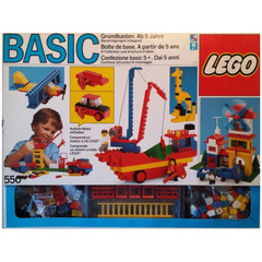LEGO Basic Building Set, 5+ Set 550-1