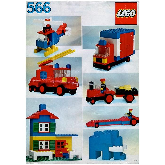LEGO Basic Building Set, 5+ Set 566
