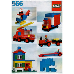 LEGO Basic Building Set, 5+ Set 566