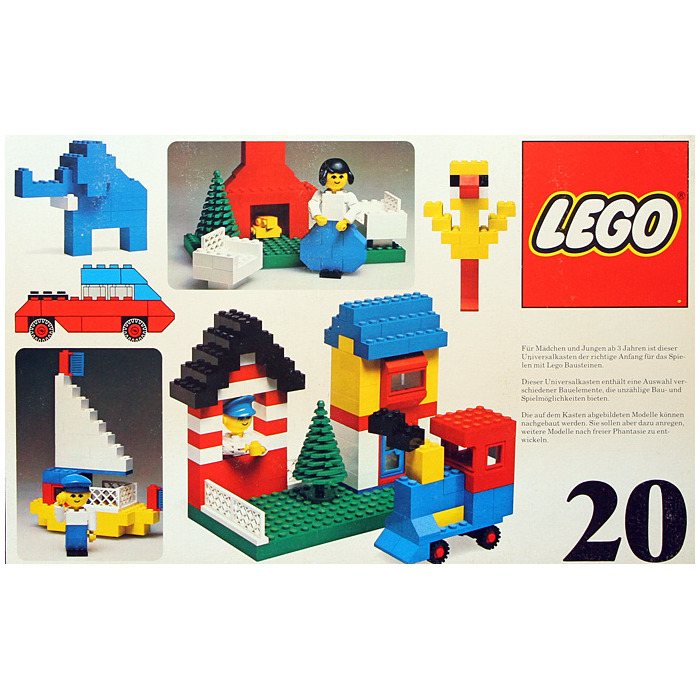 LEGO Basic Building Set, 3+ Set 20-1