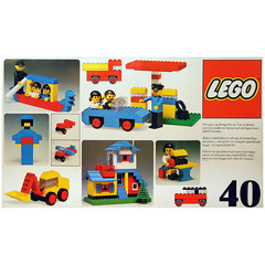 LEGO Basic Building Set, 3+ Set 40-1