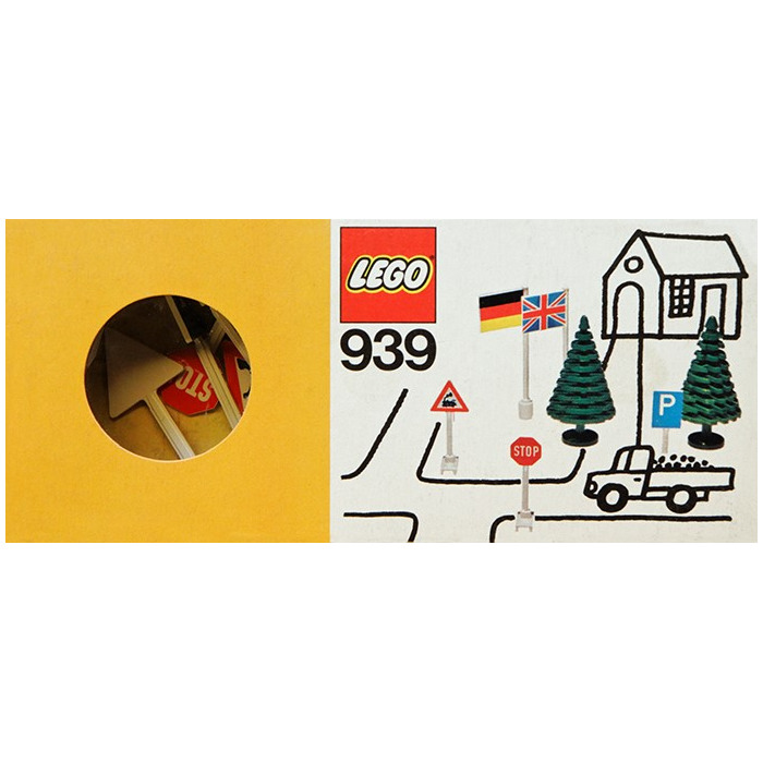 LEGO Flags, Trees and Road Signs Set 939