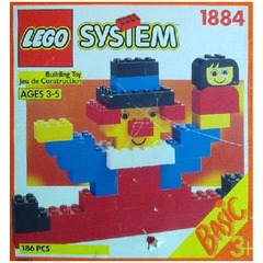 LEGO Handy Bucket of Bricks, 3+ Set 1884