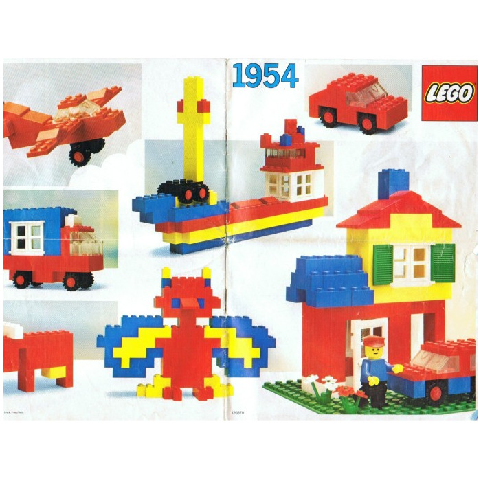 LEGO Basic Set with Storage Case 1954-2