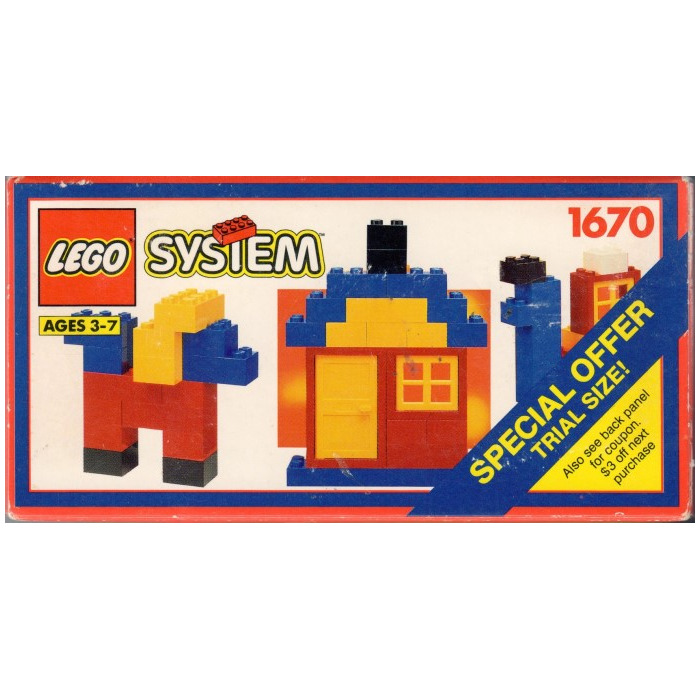 LEGO Trial Size Box Set 1670