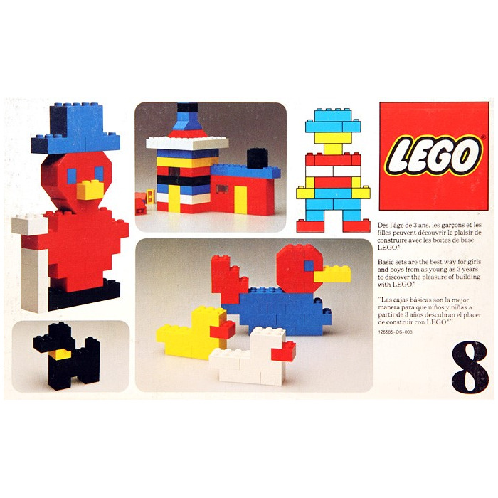 LEGO Basic Building Set, 3+ Set 8-1