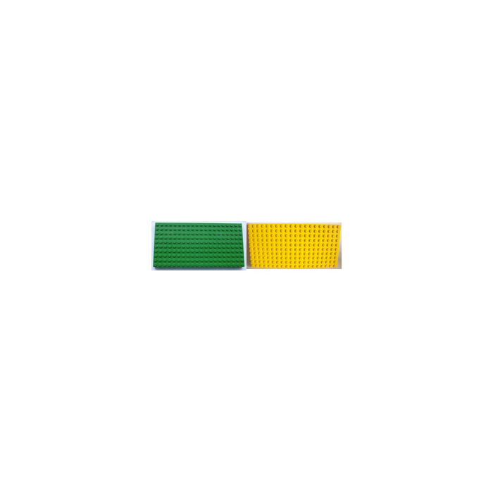 LEGO Baseplates, Green and Yellow Set 746