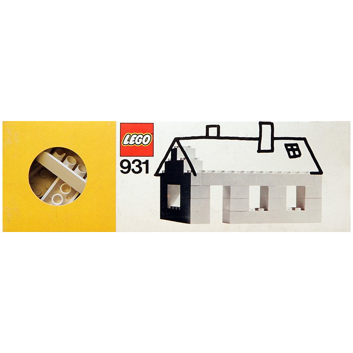 LEGO White Bricks Set 931