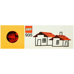 LEGO Roof Bricks, 33 Set 935