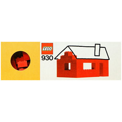 LEGO Red Bricks Set 930