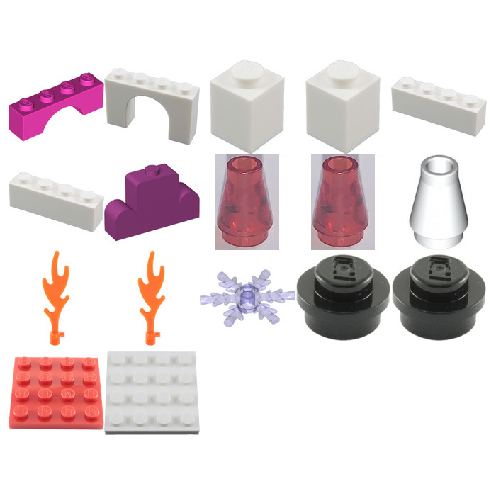 LEGO Advent Calendar Set 7600-1 Subset Day 16 - Fireplace