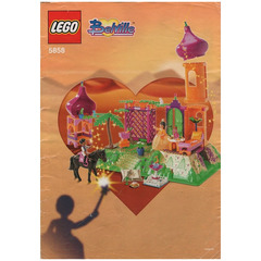 LEGO The Golden Palace Set (Blue Box) 5858-1