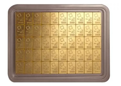 50 Gram Valcambi Gold CombiBar