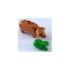 LEGO Kingdoms Advent Calendar Set 7952-1 Subset Day 12 - Pig with Apple