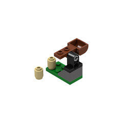 LEGO Kingdoms Advent Calendar Set 7952-1 Subset Day 20 - Catapult