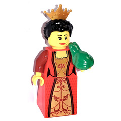 LEGO Kingdoms Advent Calendar Set 7952-1 Subset Day 7 - Queen with Frog