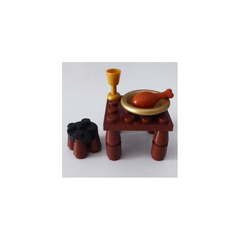 LEGO Castle Advent Calendar Set 7979-1 Subset Day 20 - Dinner Table