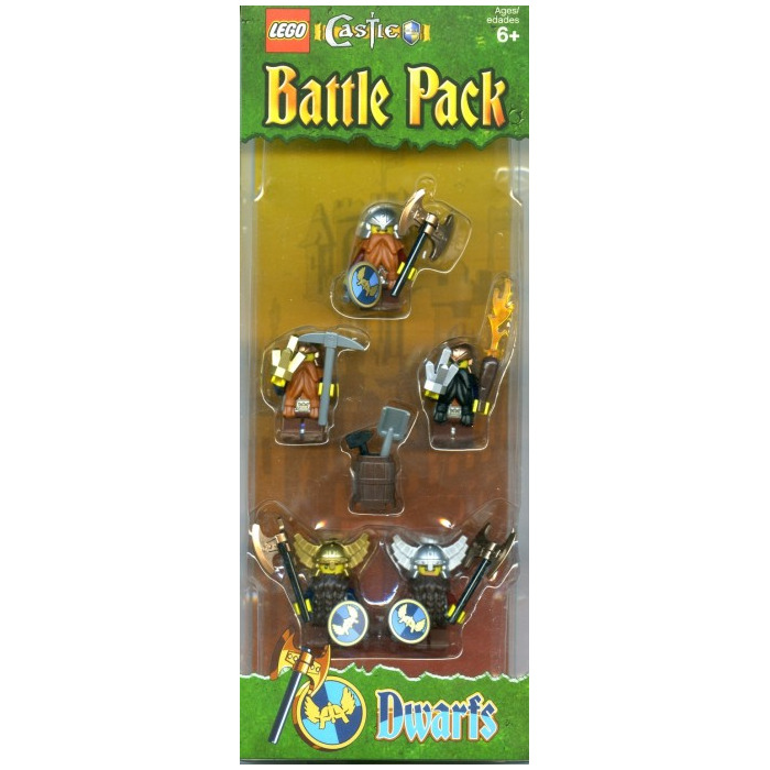 LEGO Dwarf Warrior Battle Pack Set 852702