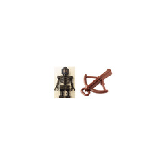 LEGO Castle Advent Calendar Set 7979-1 Subset Day 6 - Black Skeleton with Crossbow