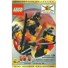 LEGO Three Minifig Pack - Ninja #2 Set 3345