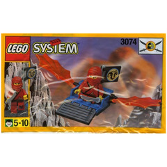 LEGO Red Ninja's Dragon Glider Set 3074