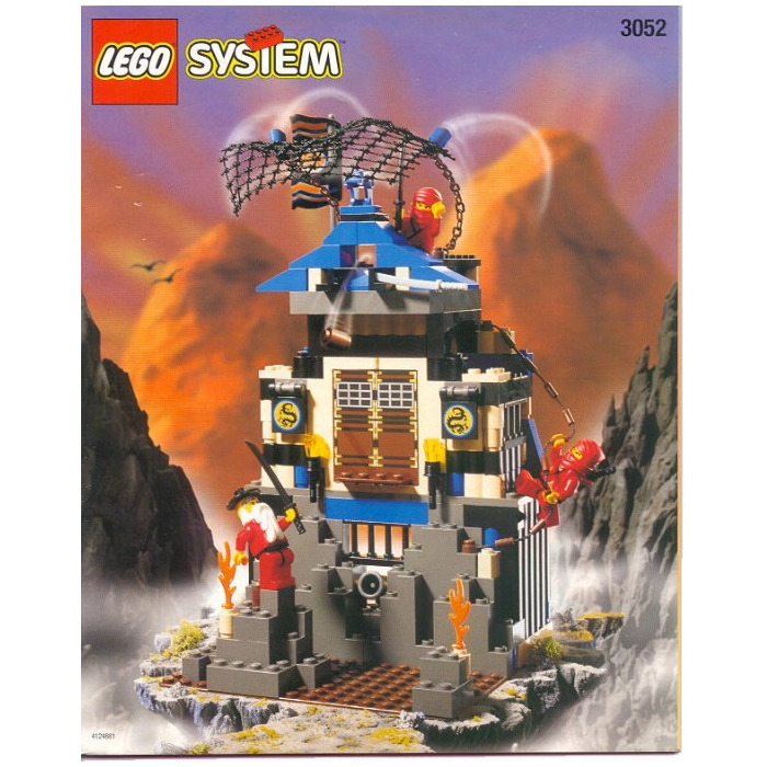 LEGO Ninja Fire Fortress Set 3052