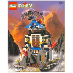 LEGO Ninja Fire Fortress Set 3052