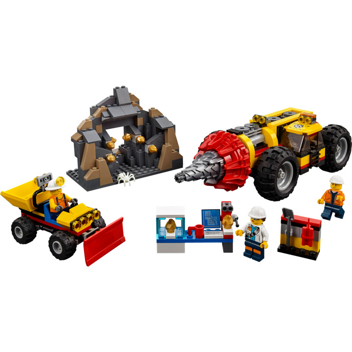 LEGO Mining Heavy Driller Set 60186