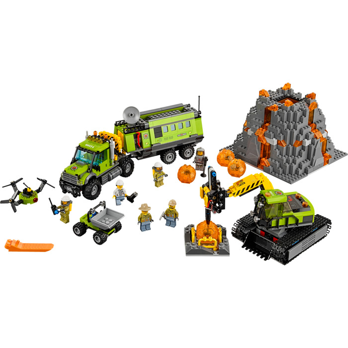 LEGO Volcano Exploration Base Set 60124