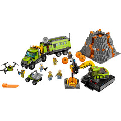LEGO Volcano Exploration Base Set 60124