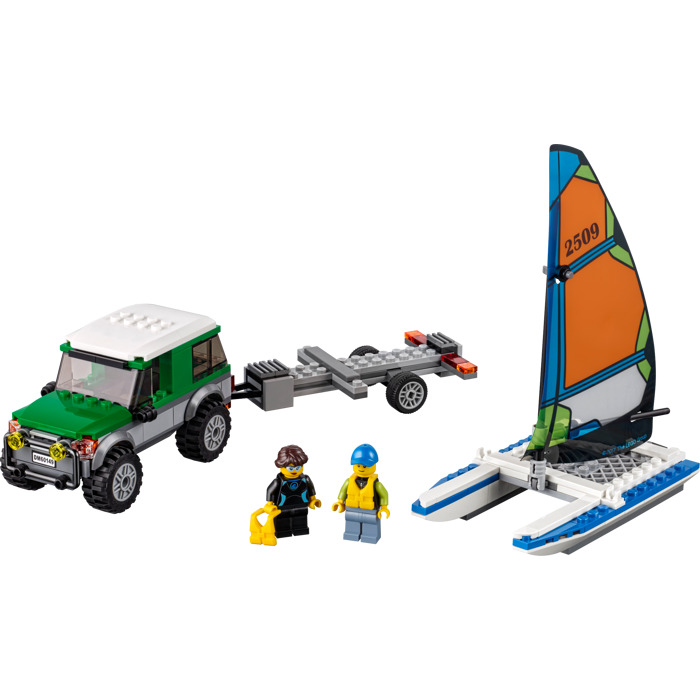 LEGO 4x4 with Catamaran Set 60149