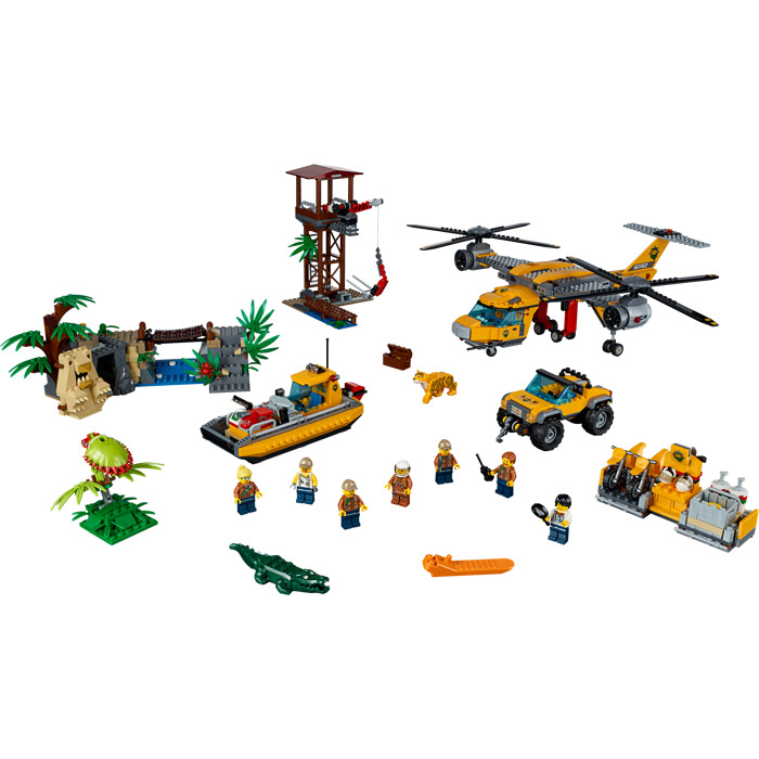LEGO Jungle Air Drop Helicopter Set 60162
