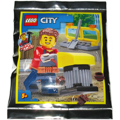 LEGO Harl Hubbs with Tamping Rammer Set 952018