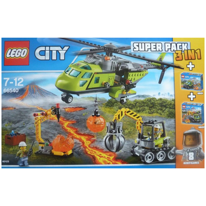 LEGO City Volcano Value Pack Set 66540