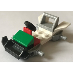 LEGO City Advent Calendar Set 60024-1 Subset Day 17 - Race Car Base