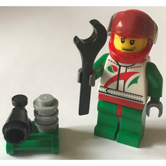 LEGO City Advent Calendar Set 60024-1 Subset Day 15 - Race Car Driver with Accessories