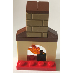LEGO City Advent Calendar Set 60024-1 Subset Day 2 - Fireplace