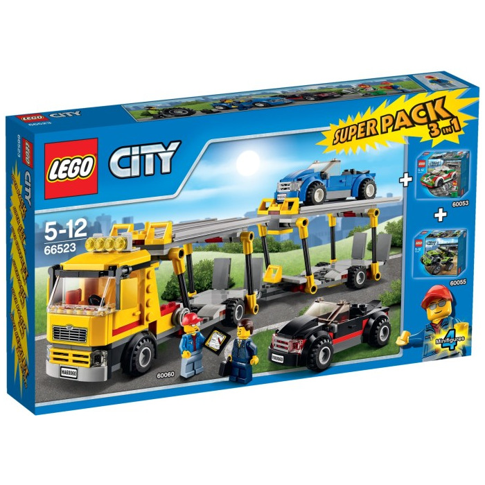 LEGO City Super Pack 3-in-1 Set 66523