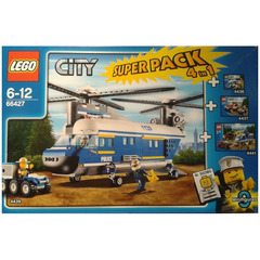 LEGO City Police Super Pack 4-in-1 Set 66427