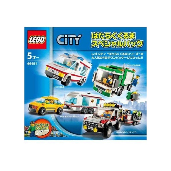 LEGO City Traffic Super Pack 4-in-1 Set 66451