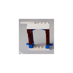 LEGO City Advent Calendar Set 7553-1 Subset Day 11 - Wall with Doorway
