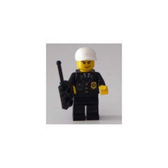LEGO City Advent Calendar Set 7553-1 Subset Day 13 - Police Officer with Radio