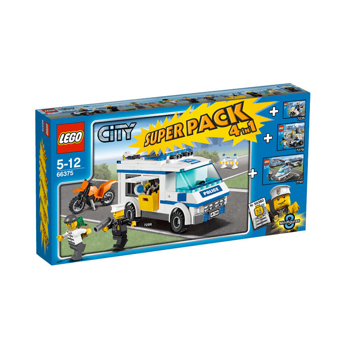 LEGO City Super Pack 4 in 1 Set 66375