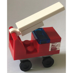 LEGO City Advent Calendar Set 2824-1 Subset Day 13 - Toy Fire Engine