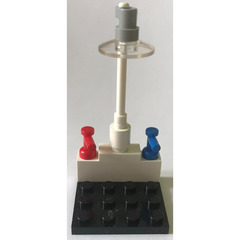LEGO City Advent Calendar Set 2824-1 Subset Day 17 - Shower Stall