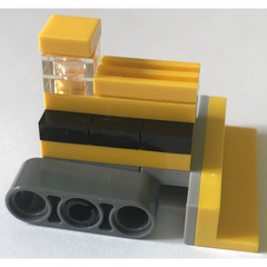 LEGO City Advent Calendar Set 2824-1 Subset Day 20 - Toy Bulldozer
