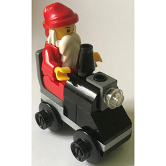 LEGO City Advent Calendar Set 2824-1 Subset Day 24 - Santa with Toy Train Engine