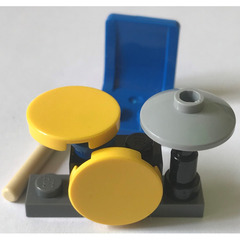 LEGO City Advent Calendar Set 2824-1 Subset Day 5 - Drum Set