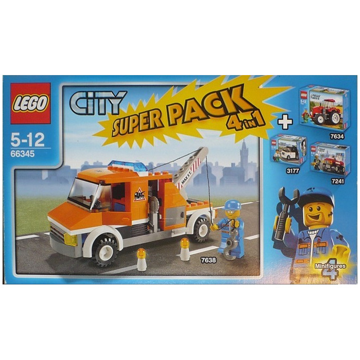 LEGO City Super Pack 4 in 1 Set 66345