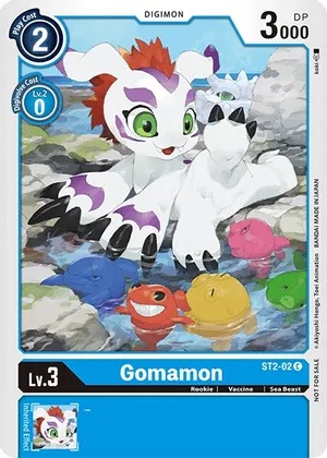 Gomamon - ST2-02 - C (Official Tournament Pack Vol.3)